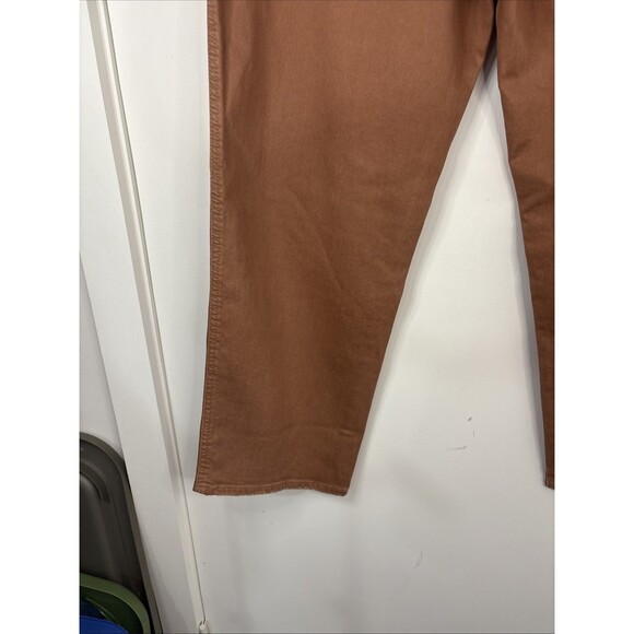 Hudson Women’s Remi High-Rise Elastic Waist Straight Ankle Jean Bronzed Talla 34 - Picture 9 of 12